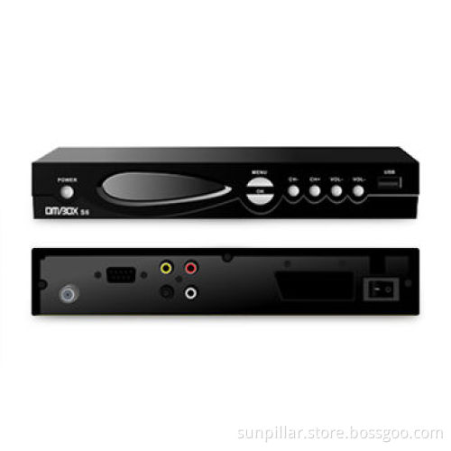 DVB-S Receiver with SCART, BISS, RS232 and AV Support